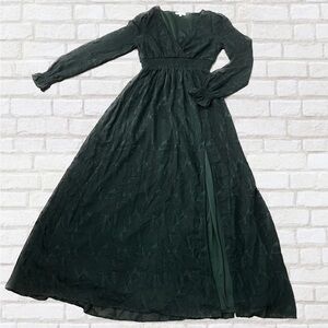 Elegant Green Maxi Dress